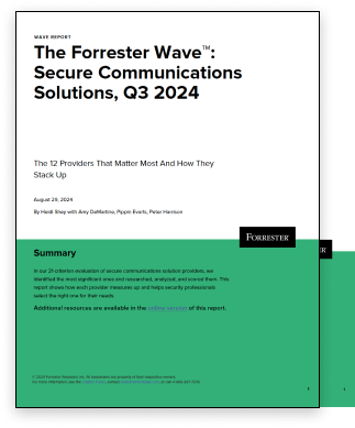 Forrester Report